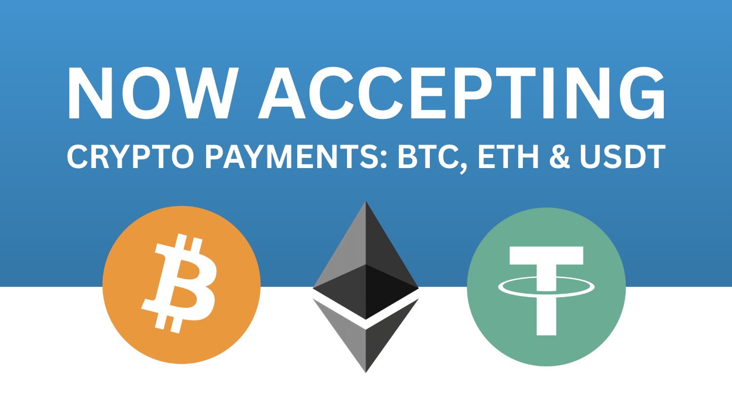 crypto pay accepted