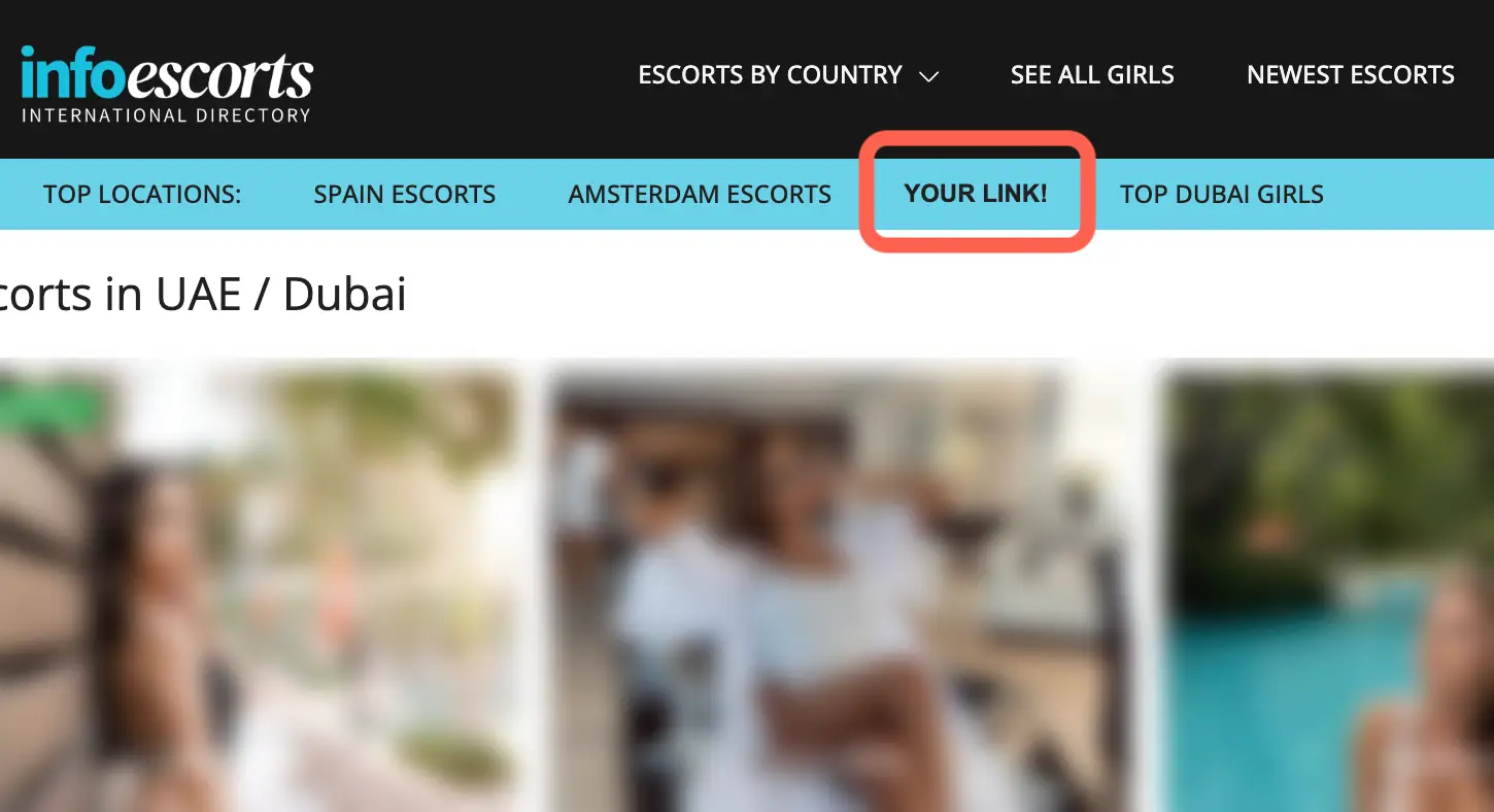 Text link top preview